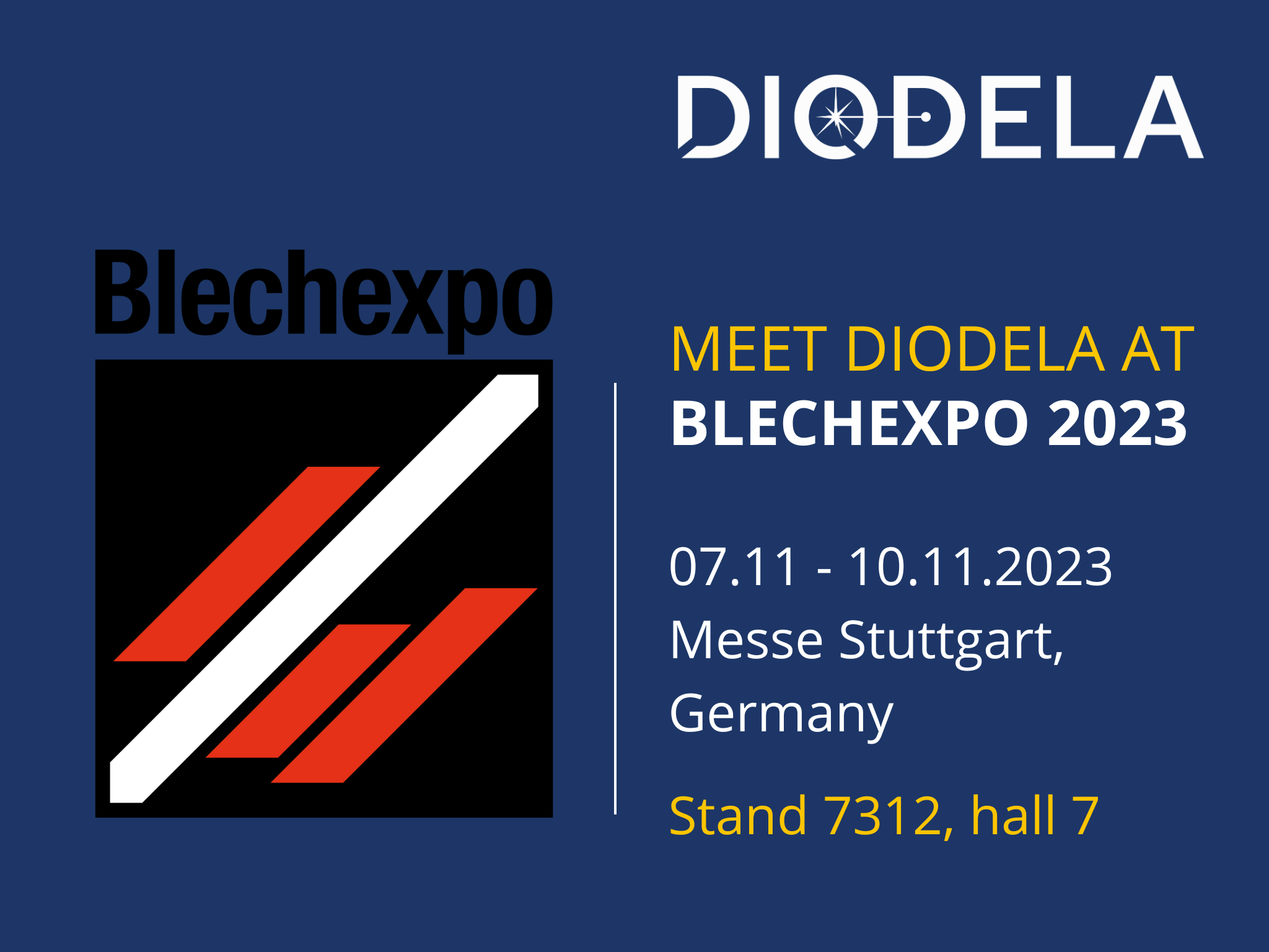 Meet Us at Blechexpo 2023 in Stuttgart